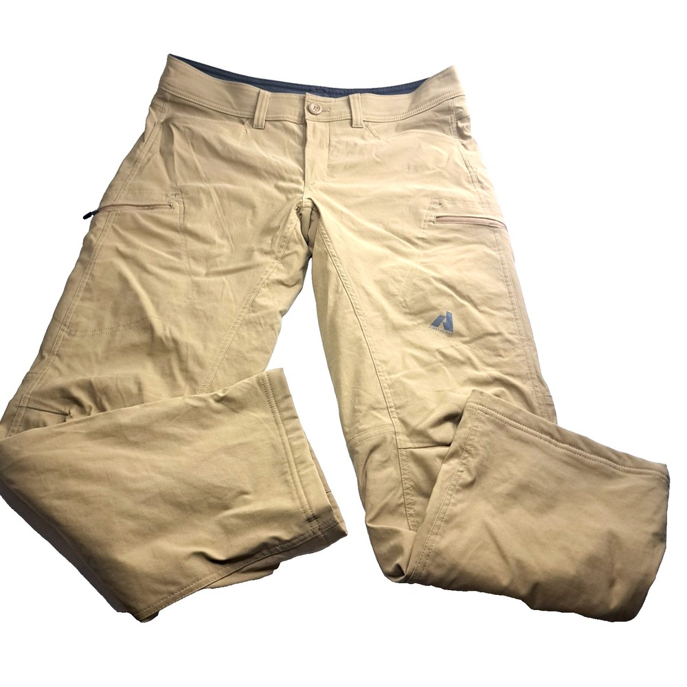 Eddie Bauer First Ascent Pants Mens 34x29 Fleece Lined Hiking Stretch Cargo Gorp